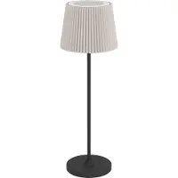 Eglo 75934 Lampe de table LED-CCT H-370 TOUCH SW/LEINEN'LEONERO