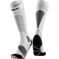 X-socks - Chaussettes de ski - Ski Discover OTC Wmn White/Grey pour Femme - Taille 37-38 - Blanc