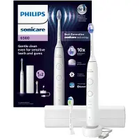 Philips Brosse à dents - - HX7410/02 - Sonicare - Serie 6500 - Blanc - Eléctrique