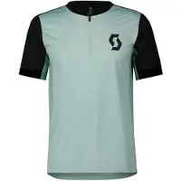 SCOTT Trail Vertic Zip Short Sleeve Enduro Jersey Vert S Homme