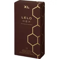 LELO Hex Respect XL préservatifs 12 pcs