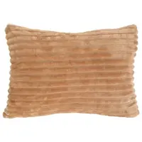 Present Time Coussins RIBBED - Marron - 30x50 cm