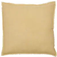 Côté Table Housses de coussins BASIC - Jaune - 45x45 cm