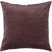 Broste Copenhagen Housses de coussins MILO - Bordeaux - 50x50 cm