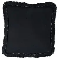 Sema Housses de coussins AMERIDA - Noir - 45x45 cm