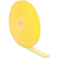 DeLOCK Velcro - 10 mètres - Jaune -