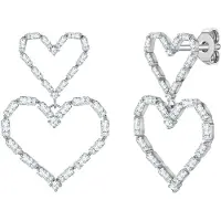 Yokoamii Boucles d'oreilles argent
