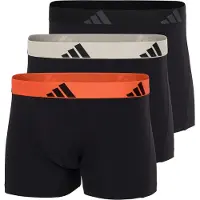 Adidas Underwear Active Flex Cotton Boxers 3 Units Noir 2XL Homme