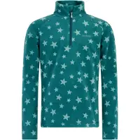 Protest Remissy Half Zip Fleece Vert,Bleu 128 cm Enfants