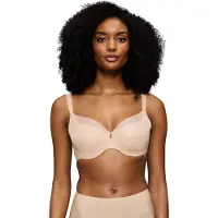 Triumph Bmu Illusion Curve W01 R Bra Beige 90 / D Femme