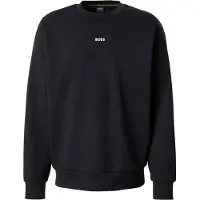 BOSS Sweat-shirt 'Stenson' noir / blanc