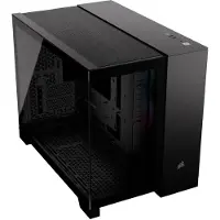 Corsair iCUE LINK 2500X RGB - Boîtier moyen - Micro-ATX - Panneau latéral avec fenêtre (verre trempé)