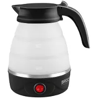 Brock Electronics Czajnik Brock Saliekama ceļojumu tējkanna BROCK WK 0904 BK 0.5L 500W WK 0904 BK (4752131003868), Bouilloire électrique, Noir