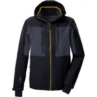 Killtec veste de ski homme KSW 47 noir/bleu : M Taille : M