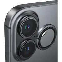 Torras - Lensguard Camera Protector : protection d'objectif pour iPhone 17 – noir