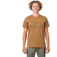 Hannah Grem Short Sleeve T-shirt Marron M Homme
