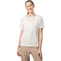 Kari Traa Sanne Wool Short Sleeve T-shirt Beige L Femme