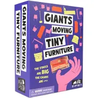 Asmodee Giants Moving Tiny Furniture, jeu de cartes, à partir de 10 ans