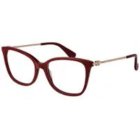 Max mara Lunettes de Vue MM5079 54/17/140 Shiny red Acetate WOMAN MM5079