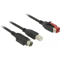 DeLOCK Câble d'imprimante - USB alimenté - 5 mètres -