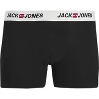 Jack & Jones Boxers Homme Jaccorp Logo Six Pack Pack 3 Black