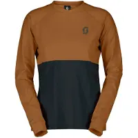 SCOTT Maillot à Manches Longues Trail Storm Warm Light