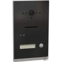 Ritto RGE2015130 Listo RGE2015130 Platine de rue TwHexagonal IP UP 1 bouton de sonnette
