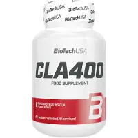 BiotechUSA CLA 400mg, 80 capsules,