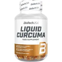 BiotechUSA Liquid Curcuma capsules pour soutenir le système immunitaire 30 cps