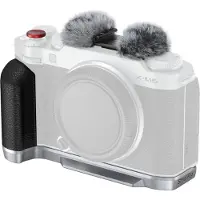 SmallRig 4876 Plaque de montage en L avec poignée en silicone pour Fujifilm X-M5, noir