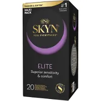 Manix Elite Condoms 20 Units Doré