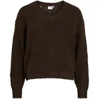 Vila Pull-over 'VILampe' brun foncé