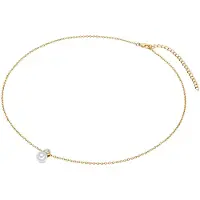 Valero Pearls Chaîne or / blanc perle