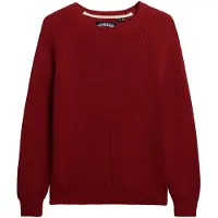 Superdry W6110672a Relaxed Fit Sweater Rouge L Femme