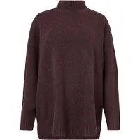 Vero Moda Plaza High Neck Sweater Violet L Femme
