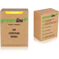 HP 920XL (CD974AE) - Jaune - Cartouche d'encre - Grande capacité