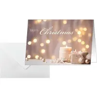 Sigel 25 cartes de Noël Golden Glow DIN A6 (25 pcs)