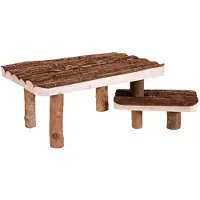 Trixie Table Avec Banc Natural Living