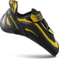 La Sportiva Miura VS, Escalade, Homme, Chaussures, Chaussure d'escalade, K00Y00 Noir/Jaune, 40 -