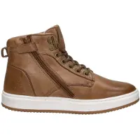 Sub55 Veterschoenen Hoog Veterschoenen Hoog - cognac - Maat 32