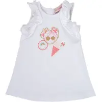 Lili Gaufrette Robe enfant NAVETTE filles - Blanc - 6 mois