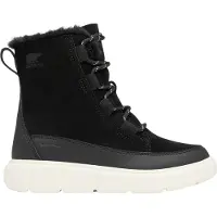 Sorel Bottes d'Hiver - Jeunesse Explorer III WP - Noir/Sea Sel - - 35 - Bottes d'Hiver