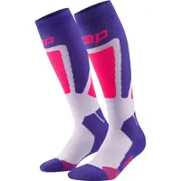 Cep Ski Thermo Socks Tall 4.0, chaussettes de ski, femmes, violet