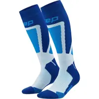 Cep Ski Thermo Socks Tall 4.0, chaussettes de ski, hommes, bleu