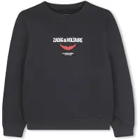 Zadig & Voltaire X60465 Sweatshirt Gris 10 Years Enfants