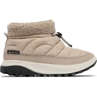 Columbia - Bottes basses déperlantes et chaudes - Snowtrot Shorty Soft Taupe Shark pour Femme - Taille 7 US - Beige