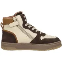 Keq Veterschoenen Hoog Veterschoenen Hoog - Donkerbruin - Maat 29