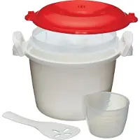 Kitchencraft Cuiseur à Riz Pour Micro-ondes 1.5l