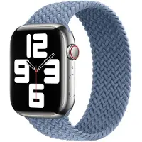 Apple Bracelet Solo tressé pour Watch | 38/40/41/42 mm - Taille 8 - Slate Blue