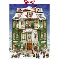 Coppenrath Verlag Calendrier de l'Avent sonore – Des chants de Noël et des sonorités festives résonnent dans la maison : 24 sons de chants de Noël cachés derrière chaque porte